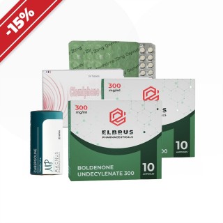 Course for joint problems. Boldenone + anapolone